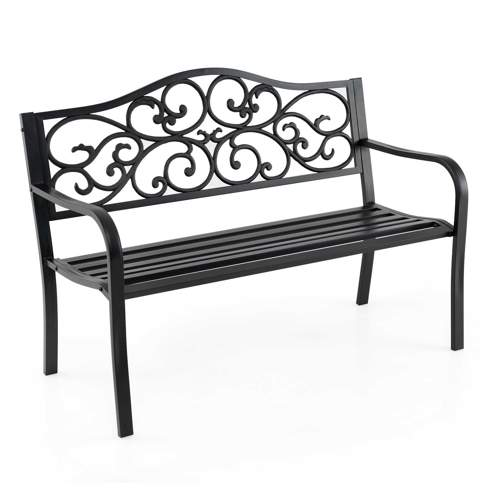 Tangkula 50 Inches Outdoor Garden Bench